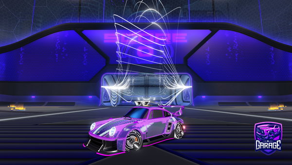 A Rocket League car design from SpaceCat80
