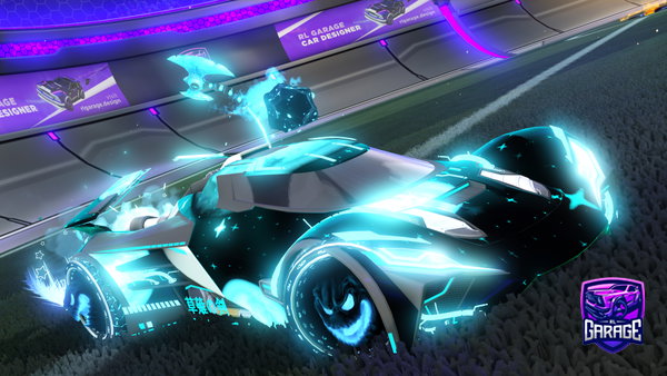 A Rocket League car design from BAZOOKA133