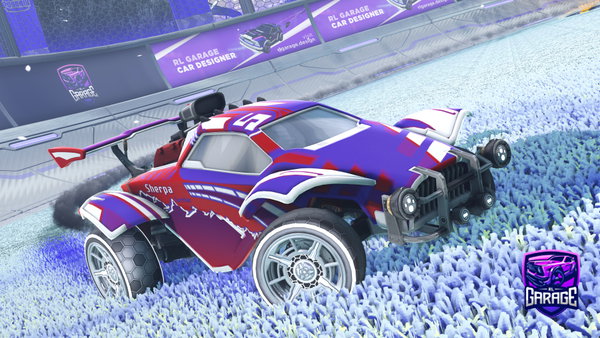 A Rocket League car design from Anxiety666