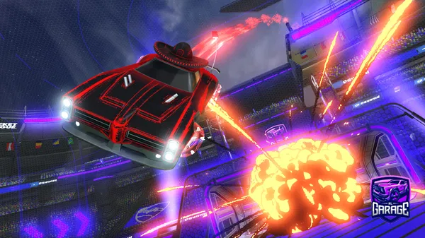 A Rocket League car design from Mystic-Demo