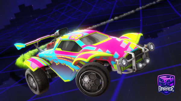 A Rocket League car design from didudhxbv