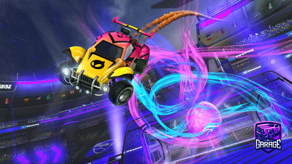 A Rocket League car design from ledgy420