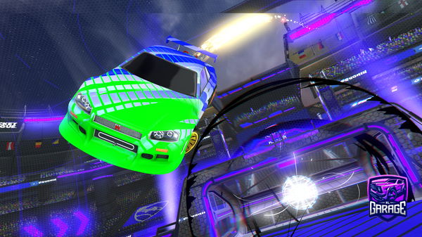 A Rocket League car design from Cheesemaster659