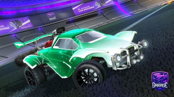 A Rocket League car design from Draino2110