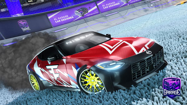 A Rocket League car design from M854