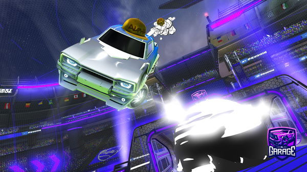 A Rocket League car design from UltraStimy