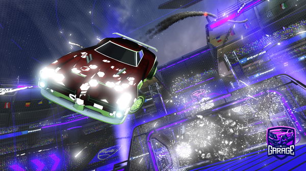 A Rocket League car design from Wiskie13