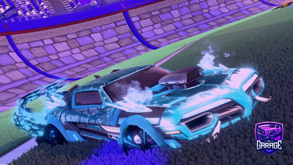 A Rocket League car design from Halfabraincell