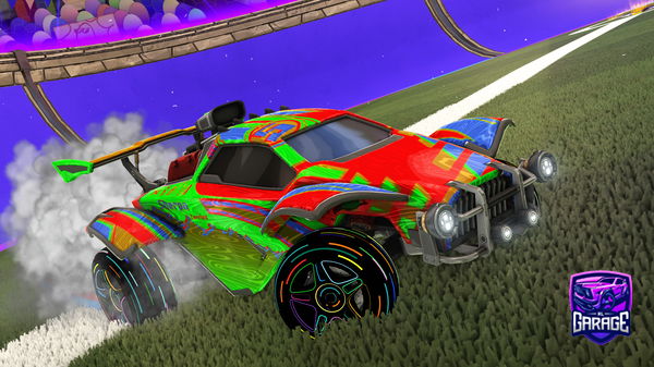 A Rocket League car design from sardyn82