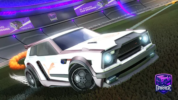 A Rocket League car design from iij1r