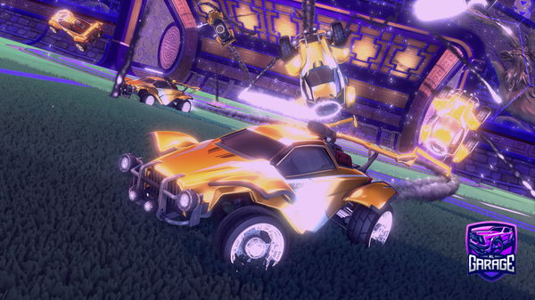 A Rocket League car design from IcedCraxker