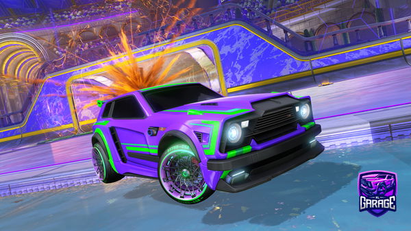 A Rocket League car design from xEzzzEx