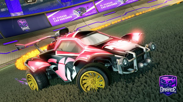 A Rocket League car design from Venca007