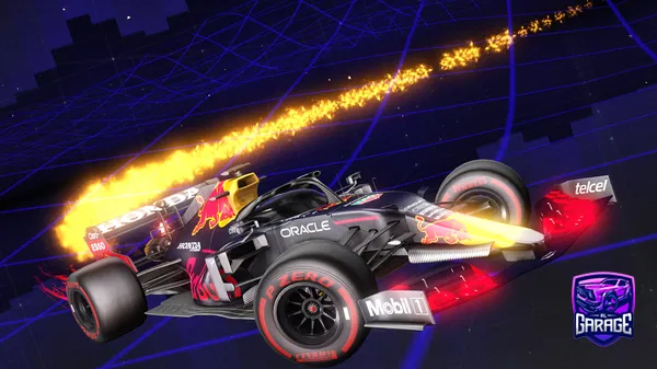A Rocket League car design from ChevyRL
