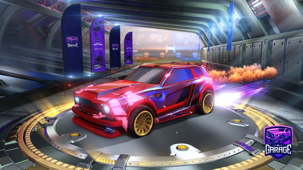 A Rocket League car design from sxquidz