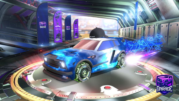 A Rocket League car design from R4F4B01