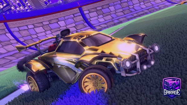 A Rocket League car design from ITzz_HxNRY