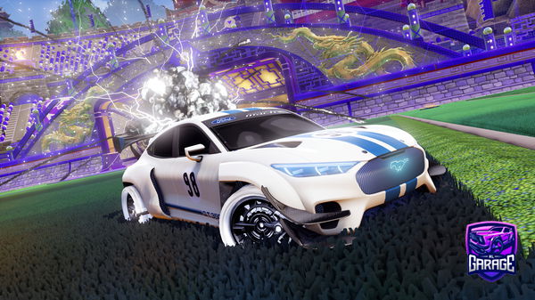 A Rocket League car design from Crazyman310