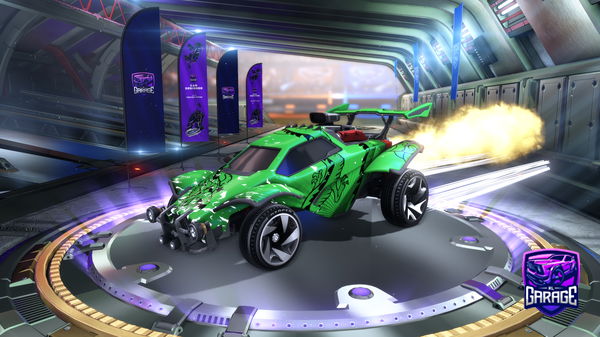 A Rocket League car design from freakgreek