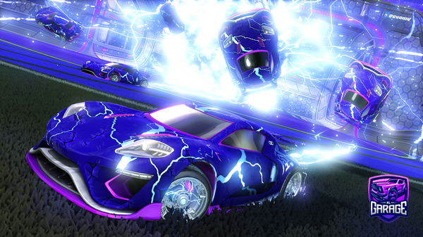 A Rocket League car design from MaxiT-axi0