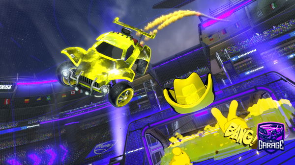 A Rocket League car design from yoyofrito