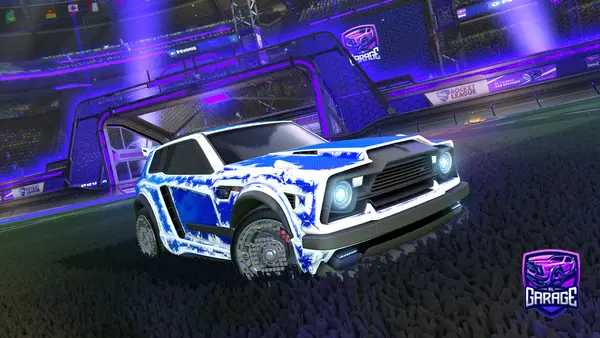 A Rocket League car design from Lightning-011