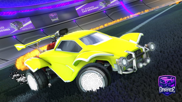 A Rocket League car design from unskippable_ad