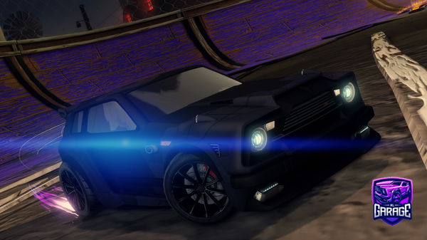 A Rocket League car design from KitOver