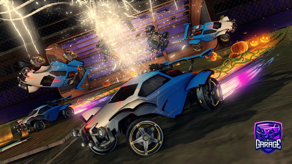 A Rocket League car design from hardyK