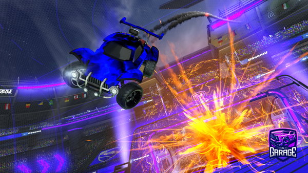 A Rocket League car design from Rubenv0808_