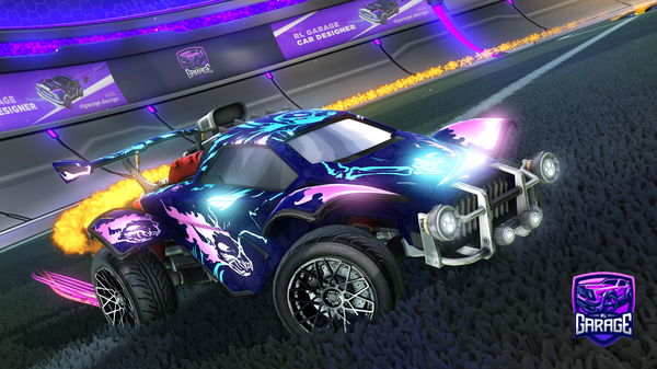 A Rocket League car design from echoXvz