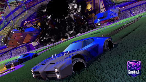 A Rocket League car design from BillyRobbo