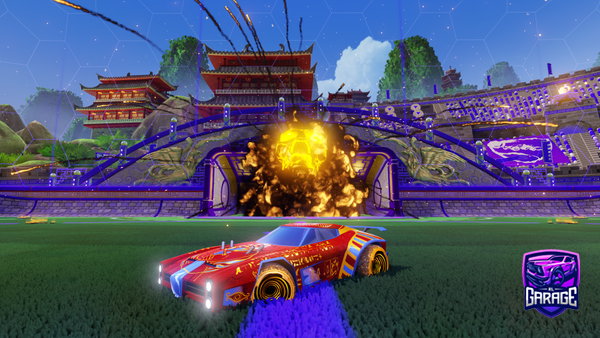 A Rocket League car design from 0v3rU5ed5ock