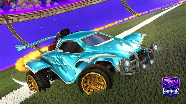 A Rocket League car design from HRY_1015