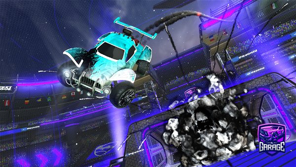 A Rocket League car design from AntiTHIRST