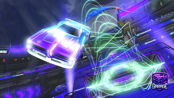 A Rocket League car design from Dropshotiux