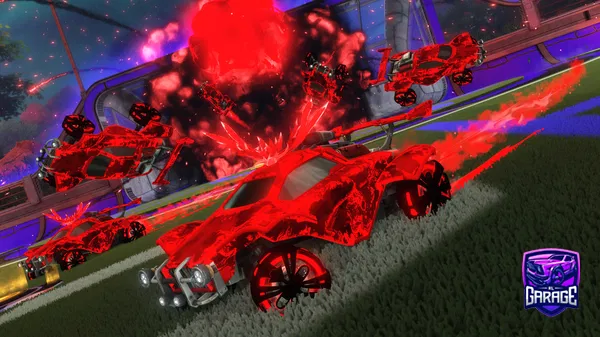 A Rocket League car design from GameManiaHD