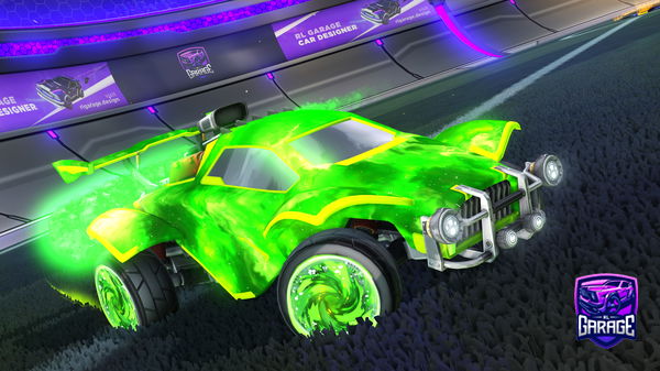 A Rocket League car design from namicii