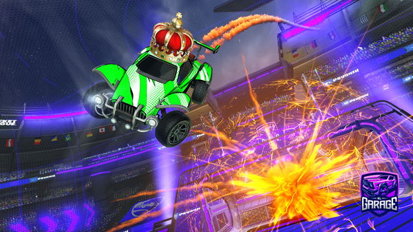 A Rocket League car design from Objeto_factual5