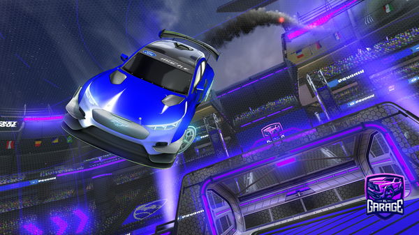 A Rocket League car design from SynysterGames01