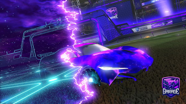 A Rocket League car design from Itzelakritze