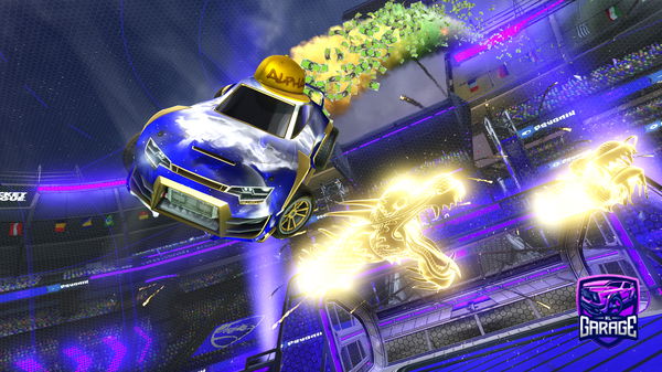 A Rocket League car design from pnsilverjunior