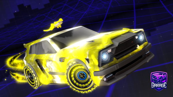 A Rocket League car design from TheBismarck49