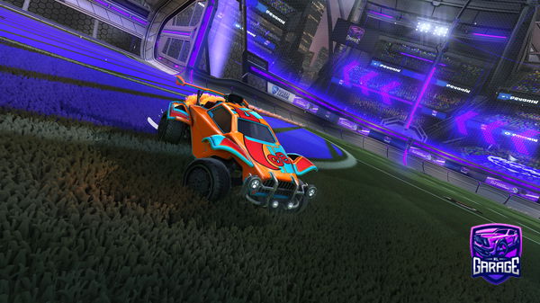 A Rocket League car design from W6M_