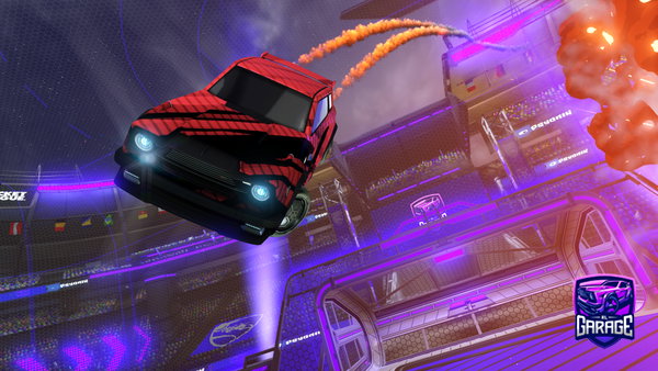 A Rocket League car design from sa3ud76