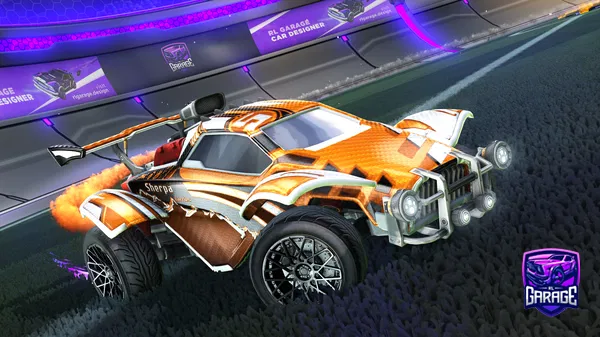 A Rocket League car design from Kev_In