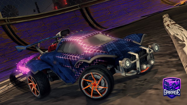 A Rocket League car design from Shooteo2313