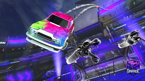 A Rocket League car design from Smintachi