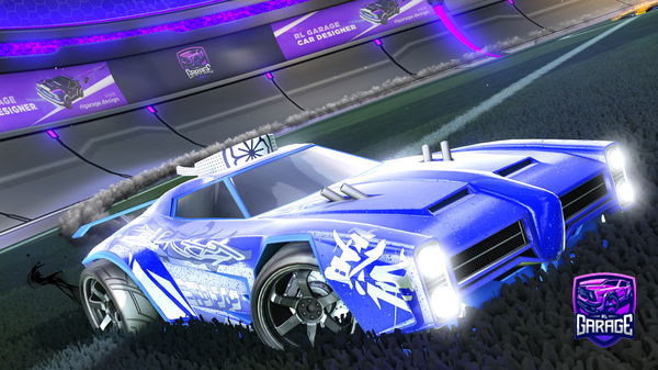 A Rocket League car design from rocketechange