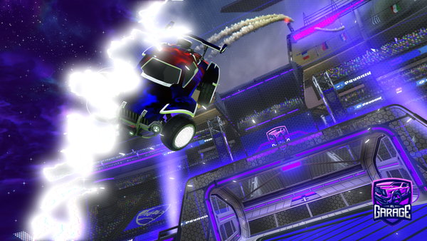 A Rocket League car design from Mew